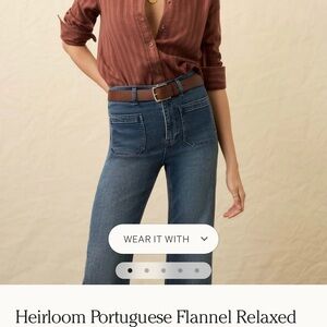 Faherty flannel Nazare shirt